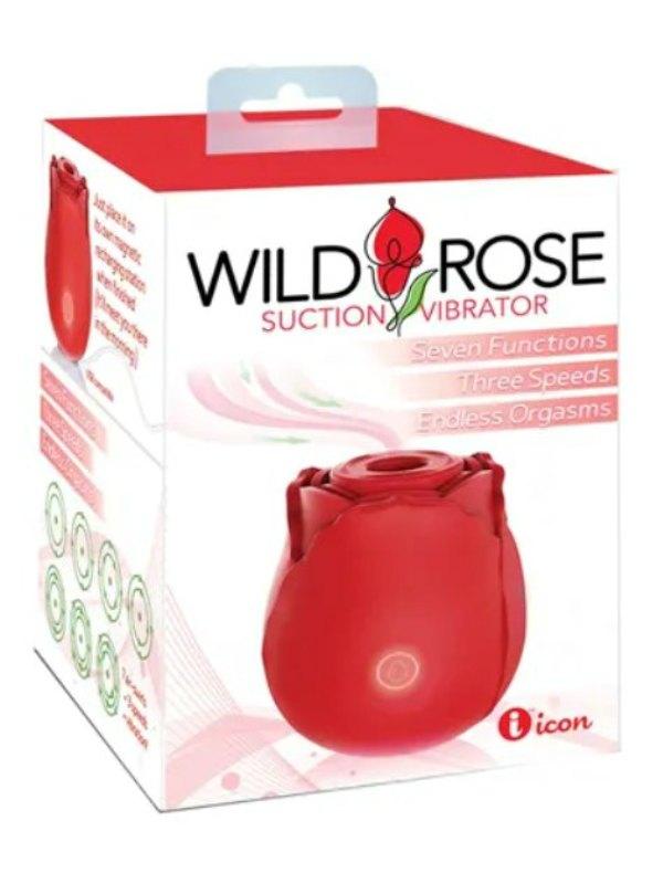 Wild Rose Suction Vibrator - Passionzone Adult Store