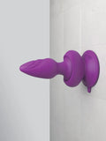 3Some Wall Banger Vibrating Anal Plug Purple 3