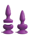 3Some Wall Banger Vibrating Anal Plug Purple 6