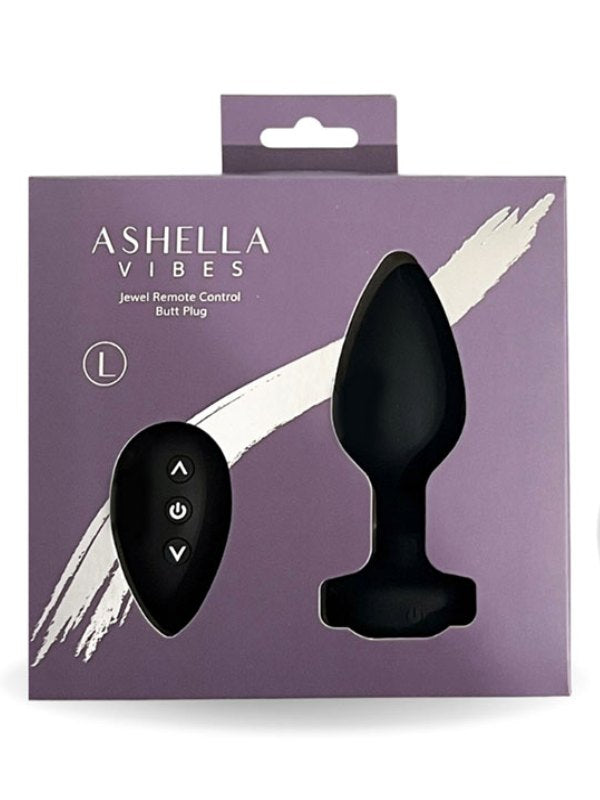 Ashella Vibes Jewel Remote Control Anal Plug Large 1