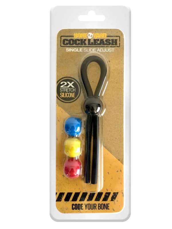 Boneyard Toys Single Slide Adjustable Cock Leash 1