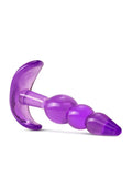 Byours Triple Bead Anchor Anal Plug Purple 5