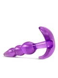 Byours Triple Bead Anchor Anal Plug Purple 4