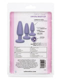 Calexotics Crystal Booty Anal Plug Kit Lilac 6