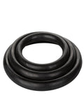 Calexotics Rubber Cock Ring 3 Pack Black 2