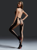 Cindy Love Sexy Crotchless Extreme Fishnet Body Stocking #75191 Back