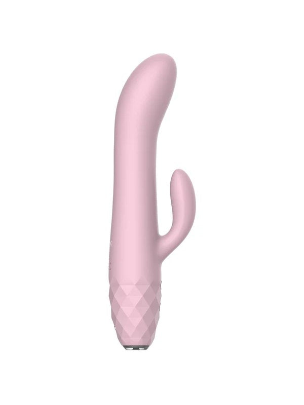 Diamonds by Playful The Baroness Rabbit Vibrator Pink 3