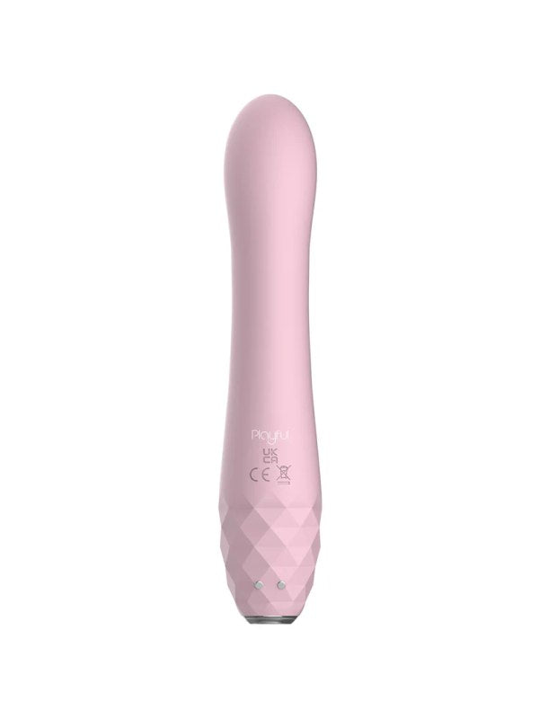 Diamonds by Playful The Baroness Rabbit Vibrator Pink 5