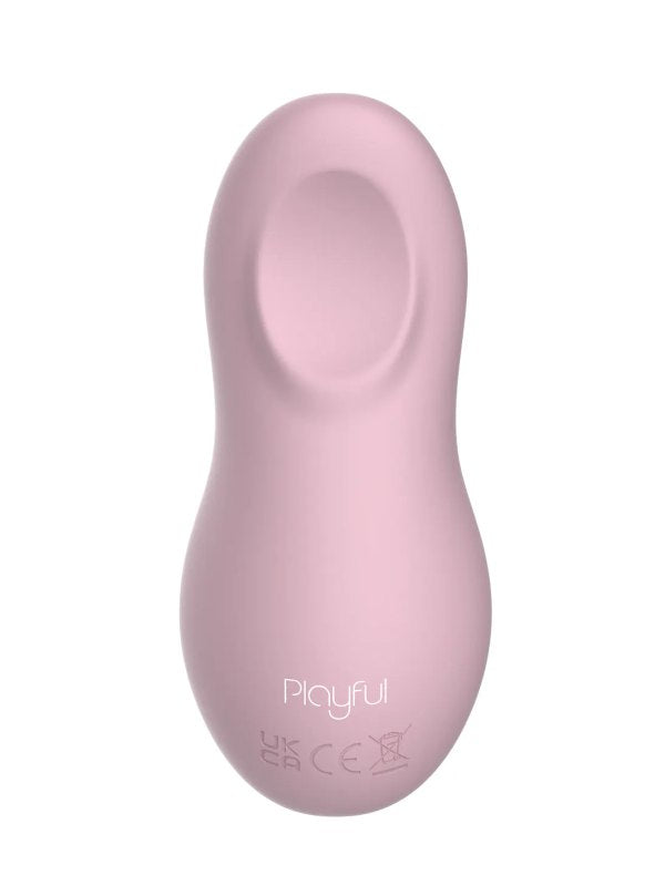 Diamonds by Playful The Socialite Rechargeable Lay-On Vibrator Pink 2