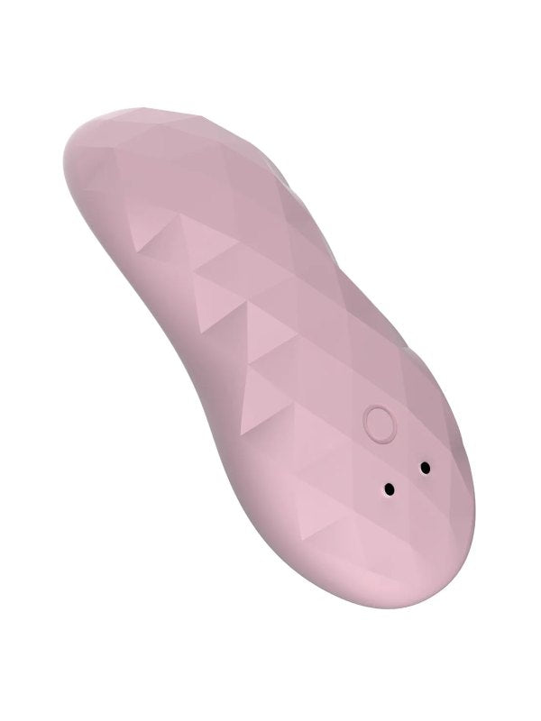 Diamonds by Playful The Socialite Rechargeable Lay-On Vibrator Pink 3