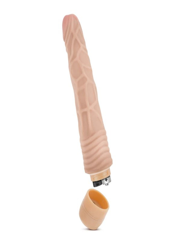 Dr. Skin 9" Vibrating Cock Vibe #2 4