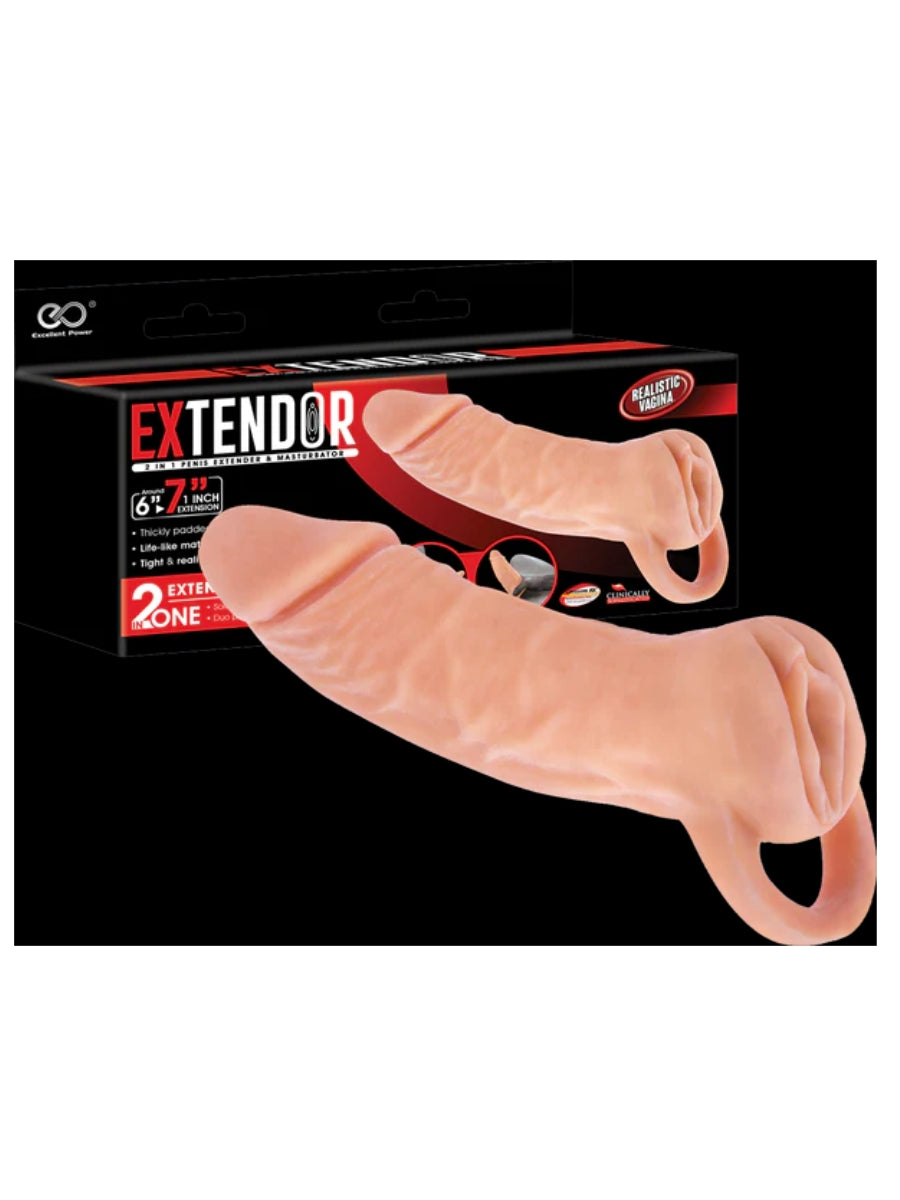 Extendor 2 in 1 Extension Sleeve/Masturbator 5