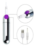 Luxe Outlet 10 Function Vibrating Bullet Purple 4