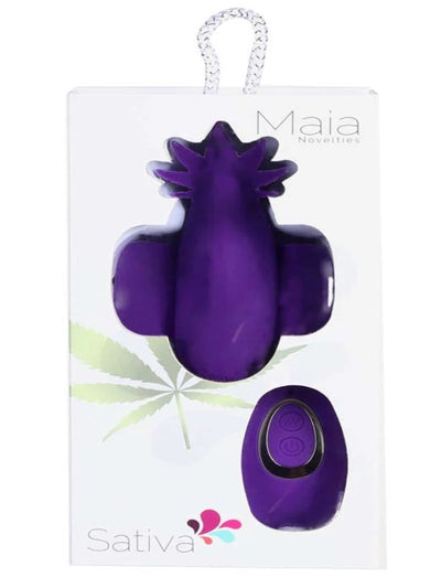 Maia Sativa Remote Controlled Panty Vibe Purple 1