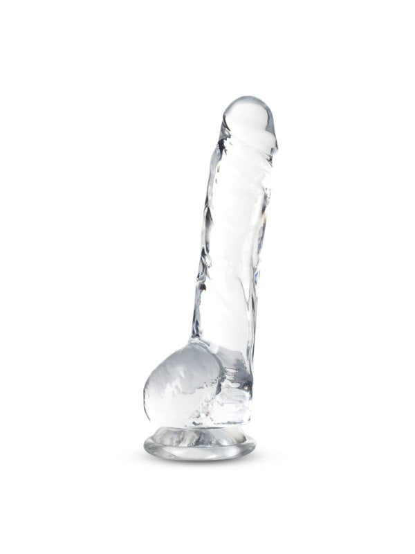 Naturally Yours 8" Dildo Clear 2