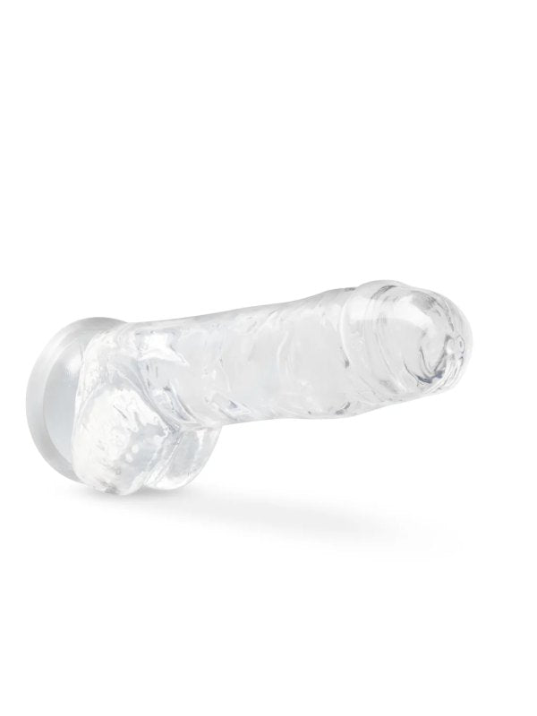 Naturally Yours 8" Dildo Clear 4