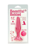 Beautiful Behind 4.5" Anal Plug Pink 1