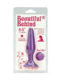 Beautiful Behind 4.5" Anal Plug Purple 1