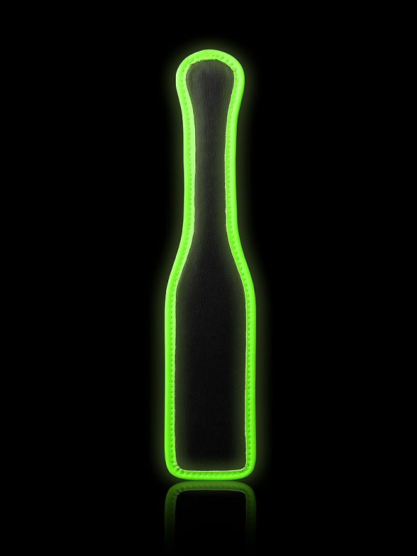 Ouch! Glow In The Dark Bonded Leather Paddle 4