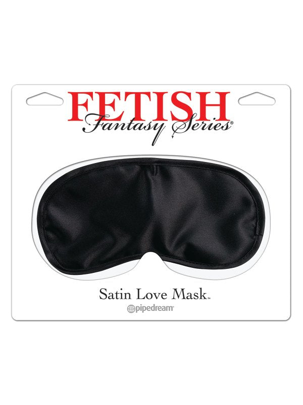 Pipedream Fetish Fantasy Satin Love Mask Black 1