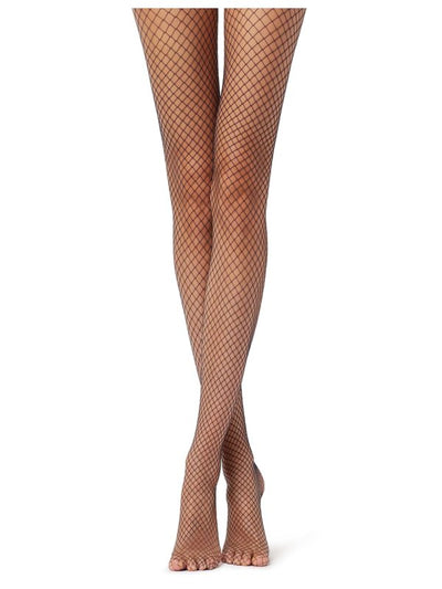 Rimes #102 Regular Fishnet Pantyhose Black