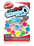 ScreamingO Color Pop Quickie Plus Vibrating Cock Ring Clear/Blue 1