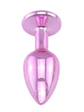 Steel Anal Plug Pink