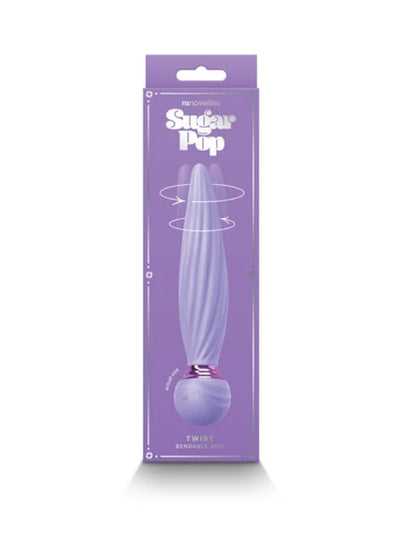 Sugar Pop Twist Bendable Vibrator Purple 1