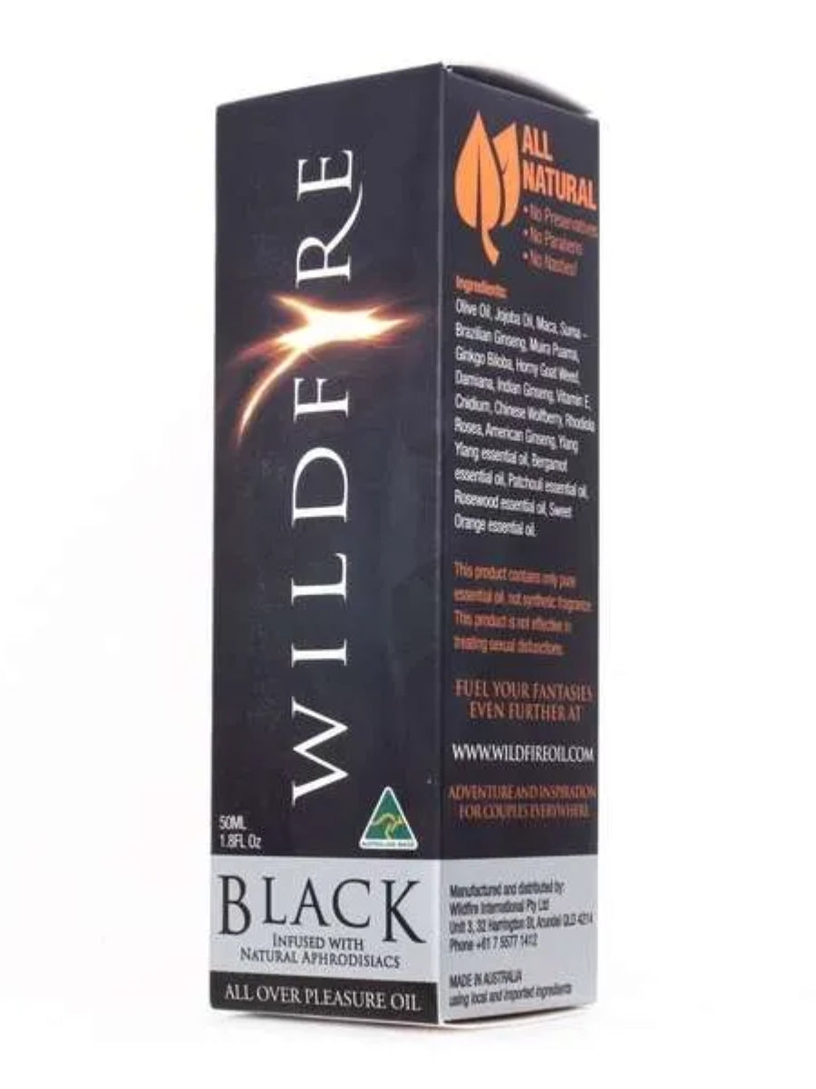 Wildfire All Over Pleasure Oil Black 50ml 1