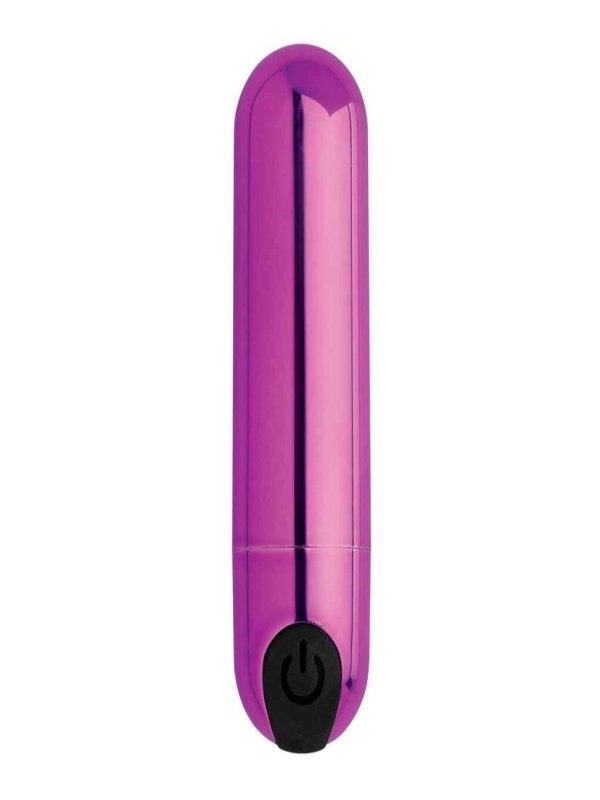 Bang! 10X Vibrating Bullet Metallic Purple - Passionzone Adult Store