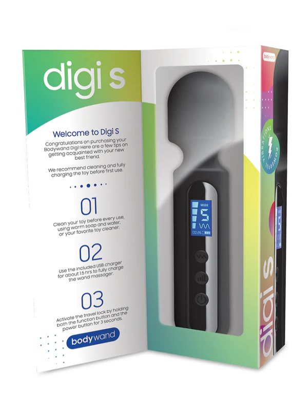 Bodywand Digi S Wireless Personal Wand Massager - Passionzone Adult Store