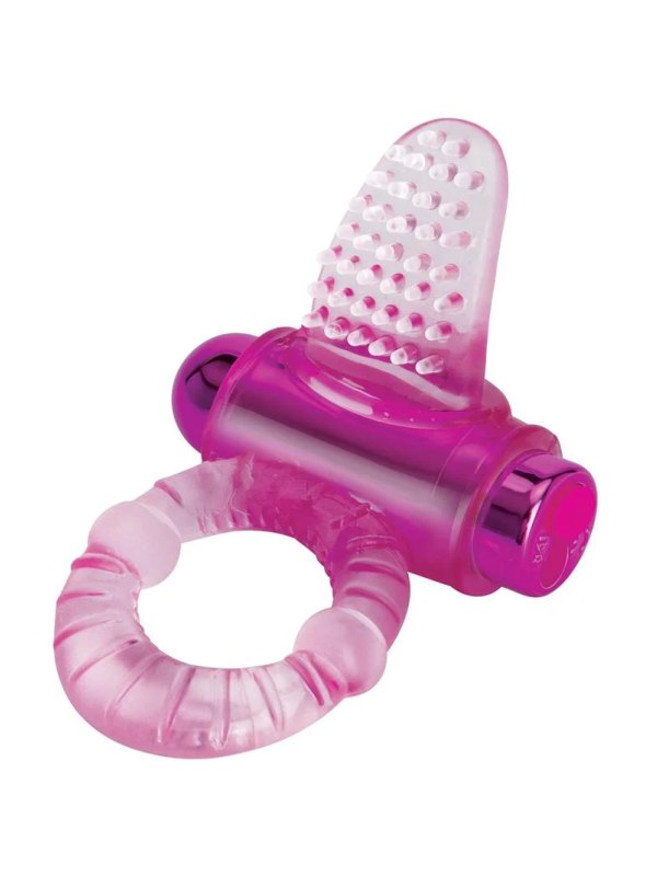 Bodywand Lick It Pleasure Vibrating Cock Ring - Passionzone Adult Store