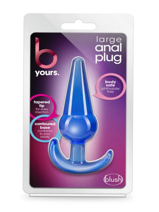 Byours Anal Plug Large Blue - Passionzone Adult Store