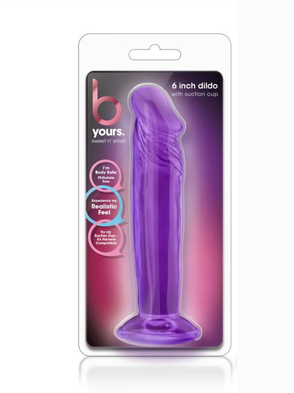 Byours Sweet & Small 6" Dildo Purple - Passionzone Adult Store