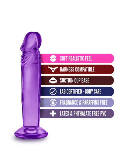 Byours Sweet & Small 6" Dildo Purple - Passionzone Adult Store