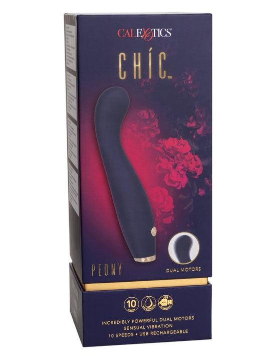 Calexotics Chic Peony Dual Motor G-Spot Wand Vibrator - Passionzone Adult Store