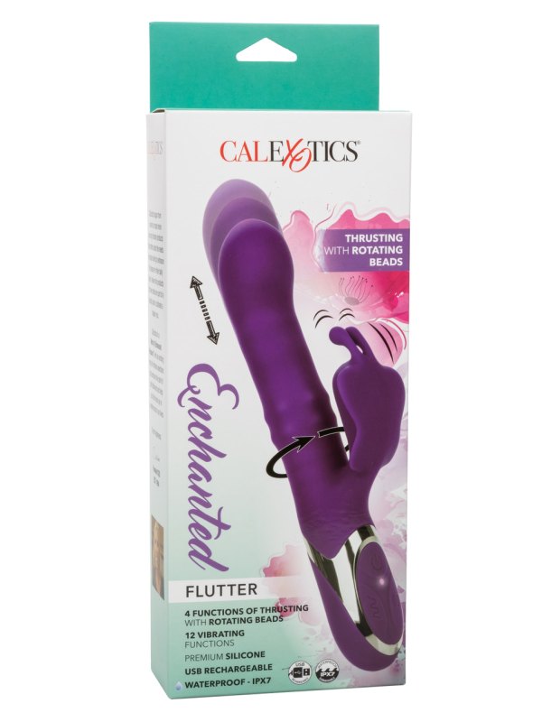 Calexotics Enchanted Flutter Rabbit Vibrator - Passionzone Adult Store