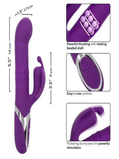 Calexotics Enchanted Flutter Rabbit Vibrator - Passionzone Adult Store