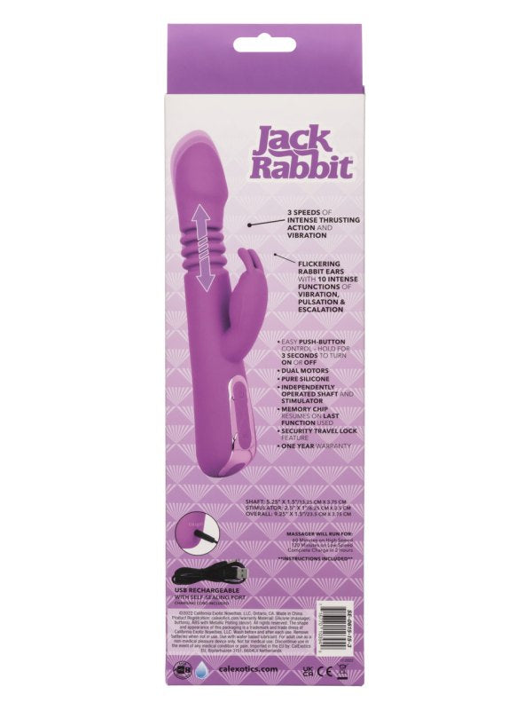 Calexotics Jack Rabbit Elite Thrusting Rabbit - Passionzone Adult Store