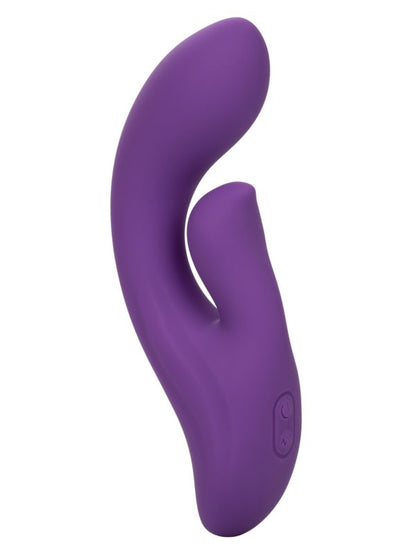 Calexotics Stella Liquid Silicone Dual Pleaser Rabbit Vibrator - Passionzone Adult Store