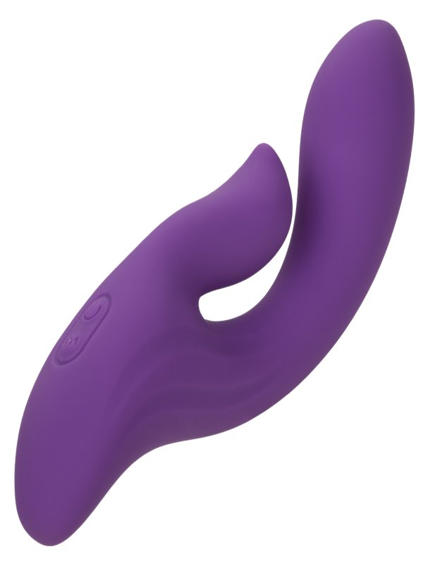 Calexotics Stella Liquid Silicone Dual Pleaser Rabbit Vibrator - Passionzone Adult Store