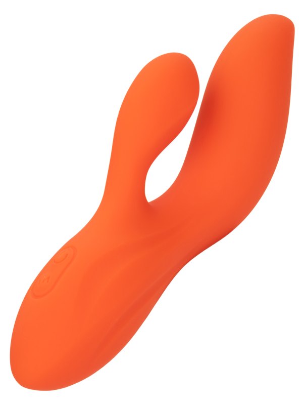 Calexotics Stella Liquid Silicone Dual Teaser Rabbit Vibrator - Passionzone Adult Store