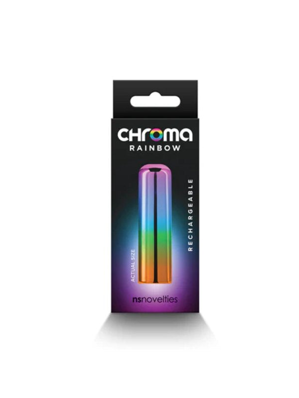 Chroma Rainbow Rechargeable Bullet Vibrator Small - Passionzone Adult Store