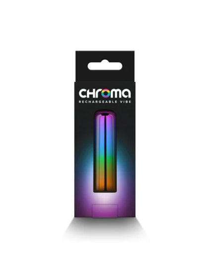 Chroma Rainbow Rechargeable Bullet Vibrator Small - Passionzone Adult Store