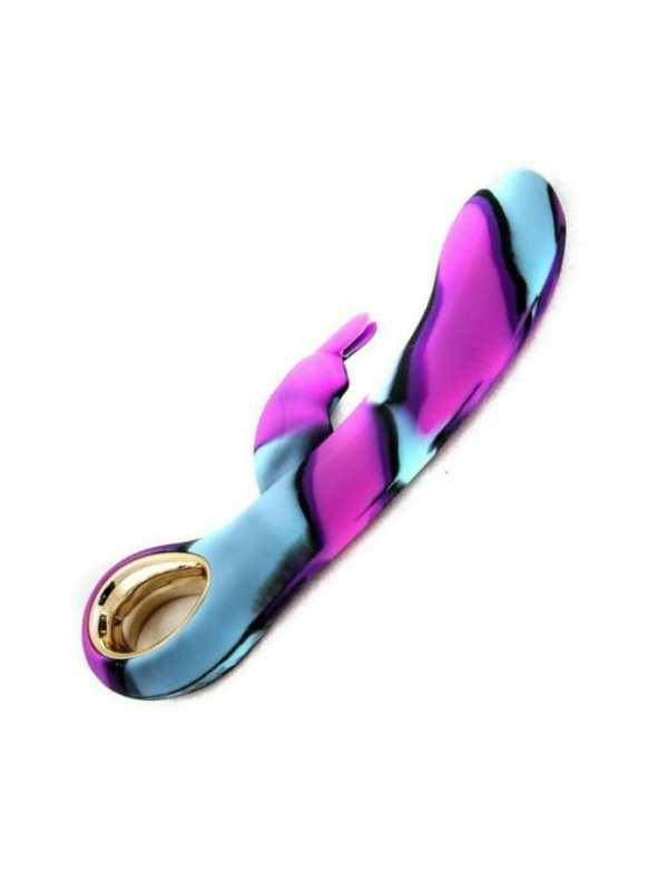 Colourful Camo Dini Heating Rabbit - Passionzone Adult Store