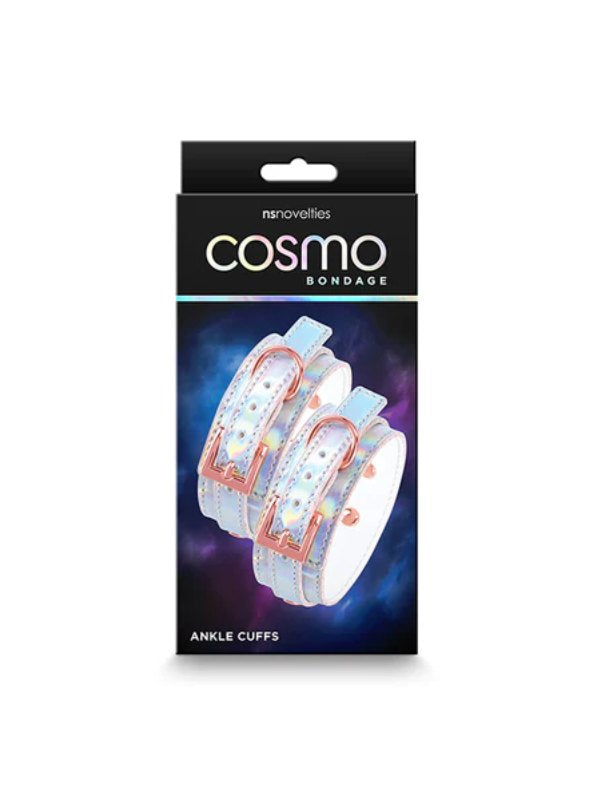 Cosmo Bondage Collection Holographic Ankle Cuffs - Passionzone Adult Store