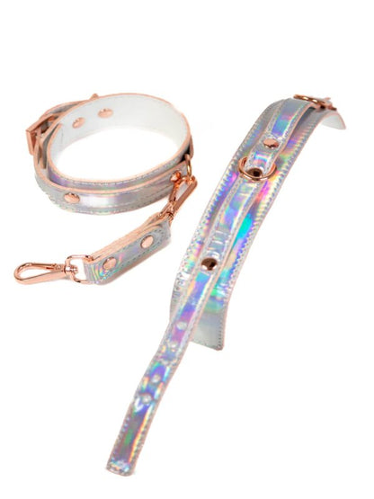 Cosmo Bondage Collection Holographic Ankle Cuffs - Passionzone Adult Store