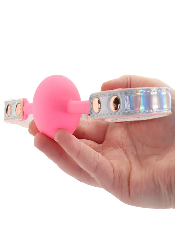 Cosmo Bondage Collection Holographic Ball Gag - Passionzone Adult Store