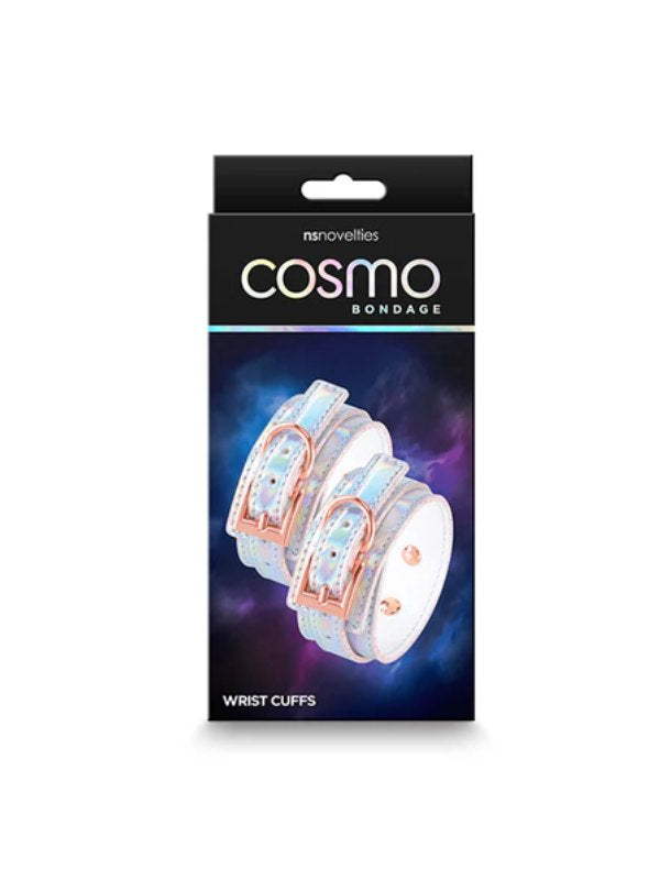 Cosmo Bondage Collection Holographic Wrist Cuffs - Passionzone Adult Store