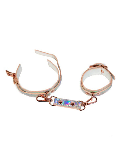 Cosmo Bondage Collection Holographic Wrist Cuffs - Passionzone Adult Store